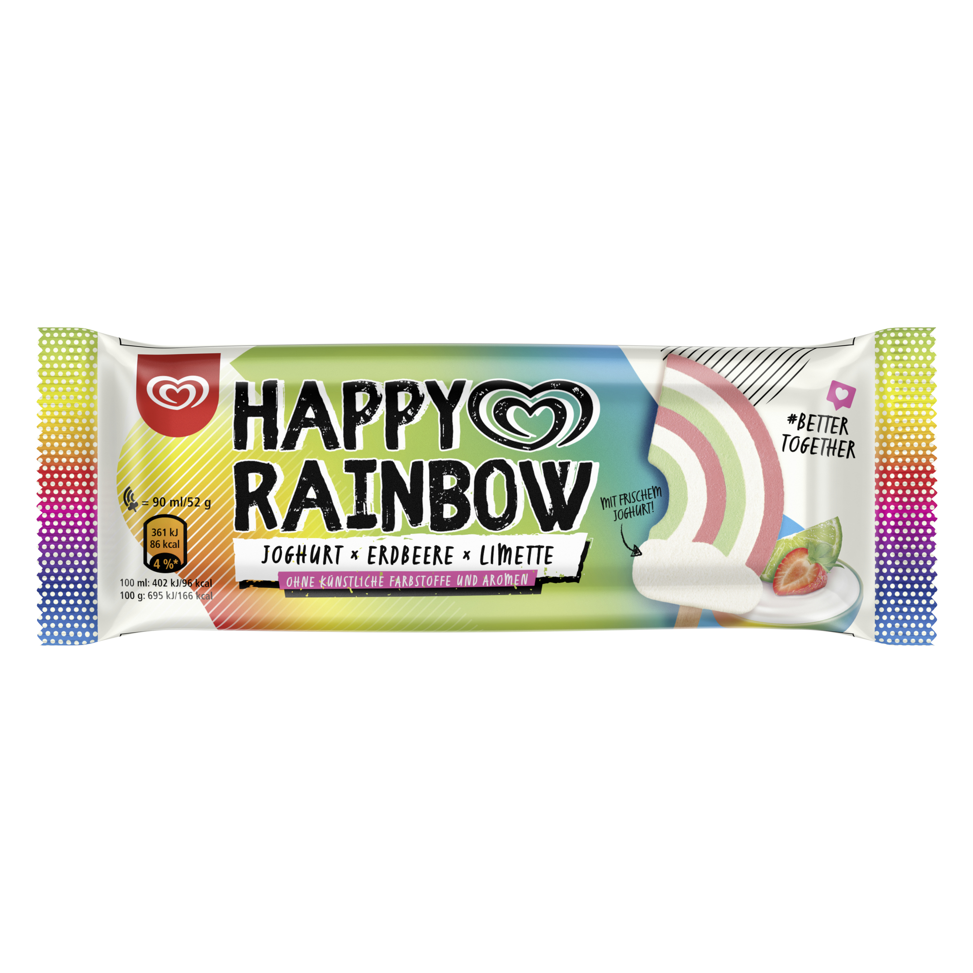 Happy Rainbow Eis 90ml