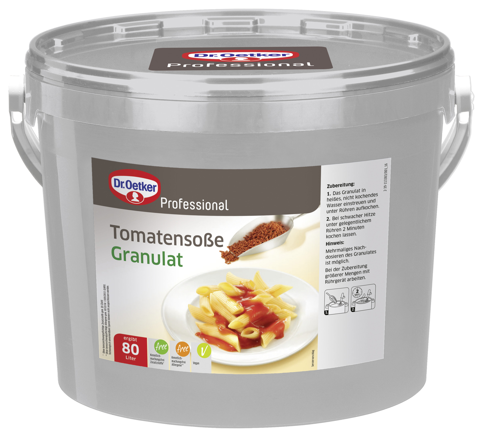 Tomatensoße Granulat 12kg