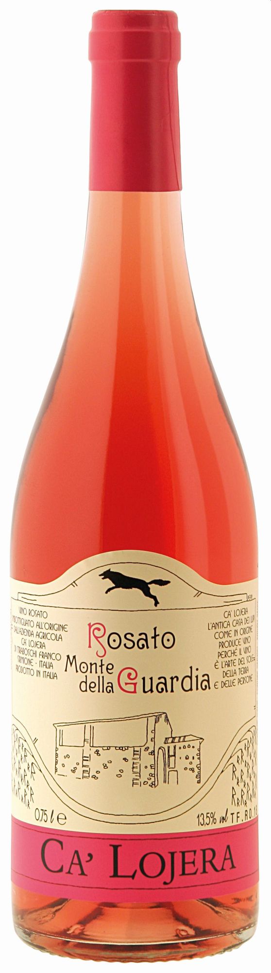 Ca' Lojera Rosato Monte della Guardia, 0,75Ltr