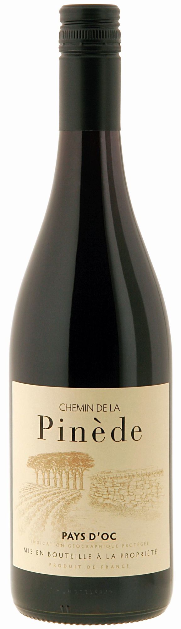 Chemin de la Pinède Vin de Pays d?Oc Rouge, 0,75Ltr