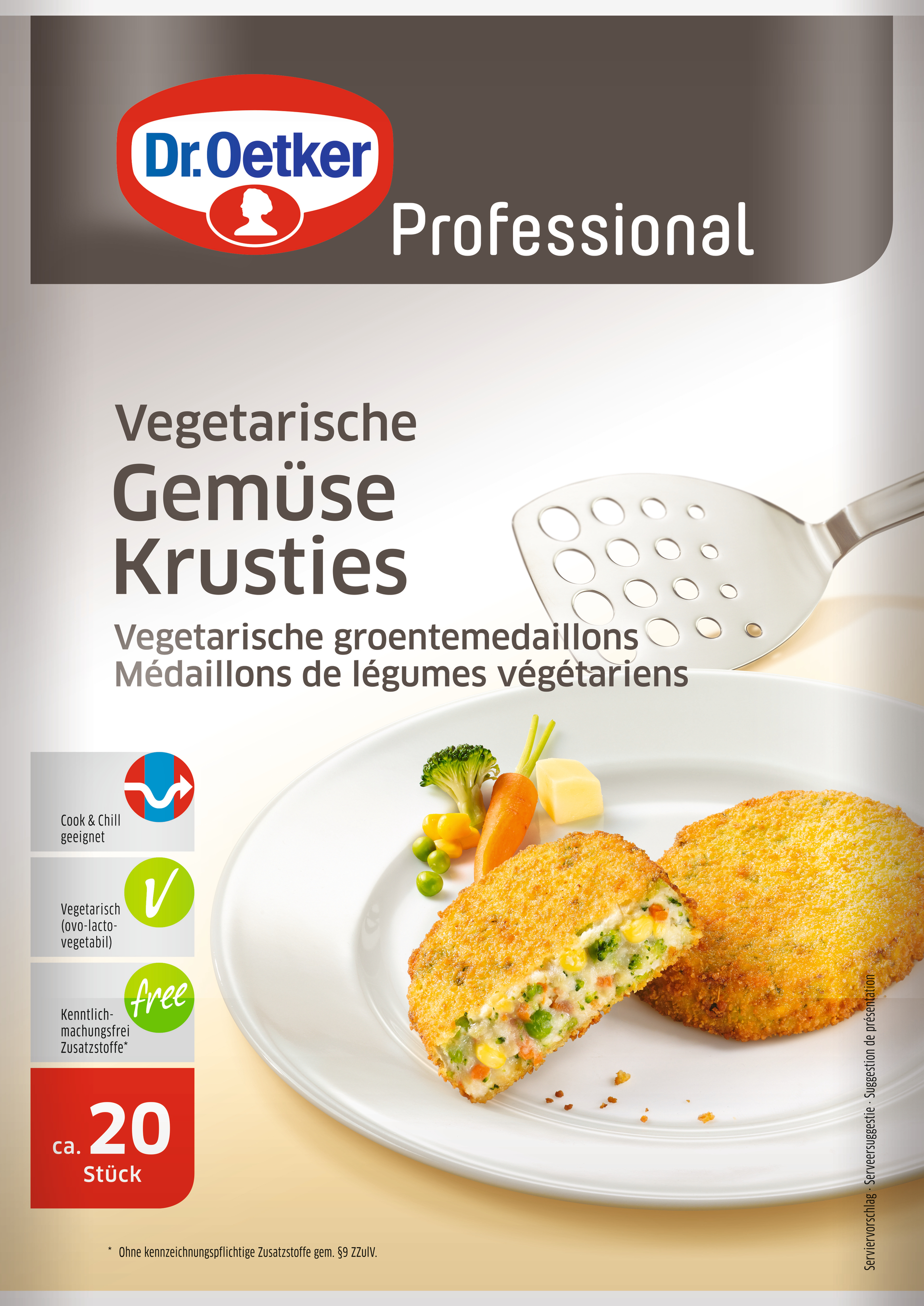 Vegetarische Gemüse-Krusties 150g