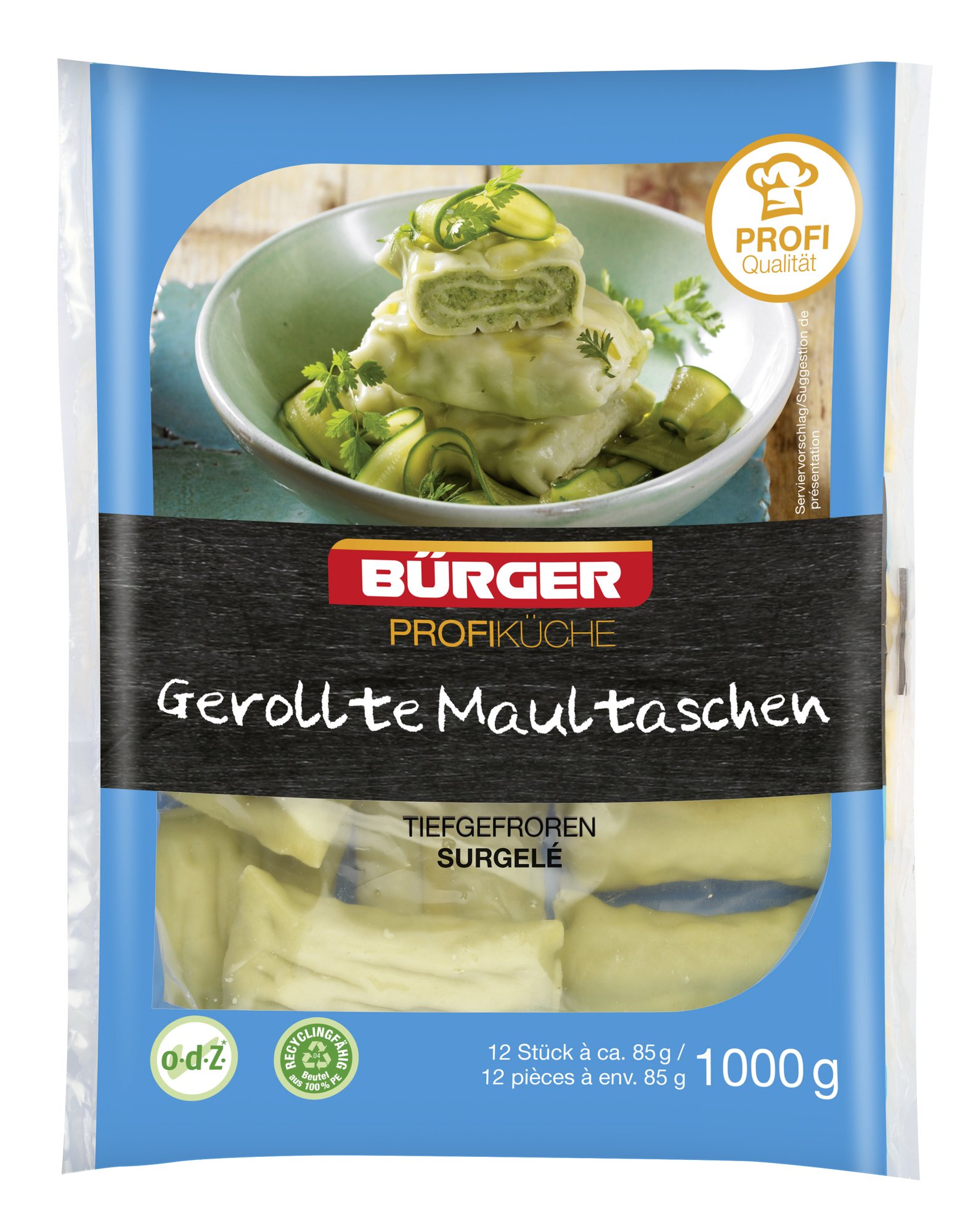 Maultaschen gerollt 85g