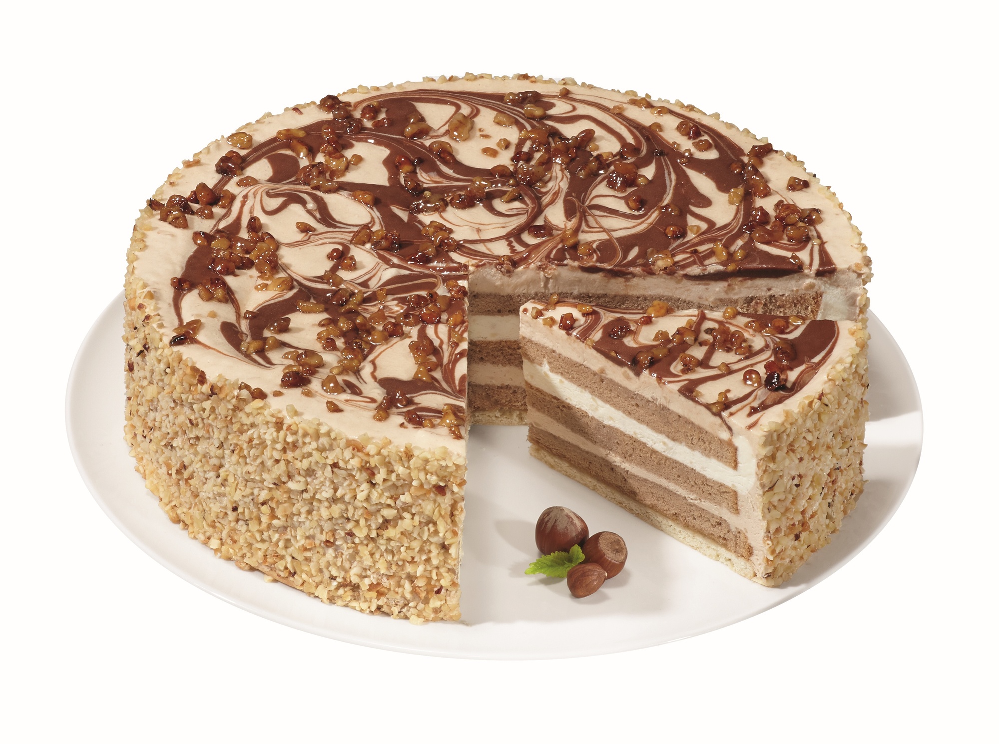 Haselnuss Sahne Torte 2200g