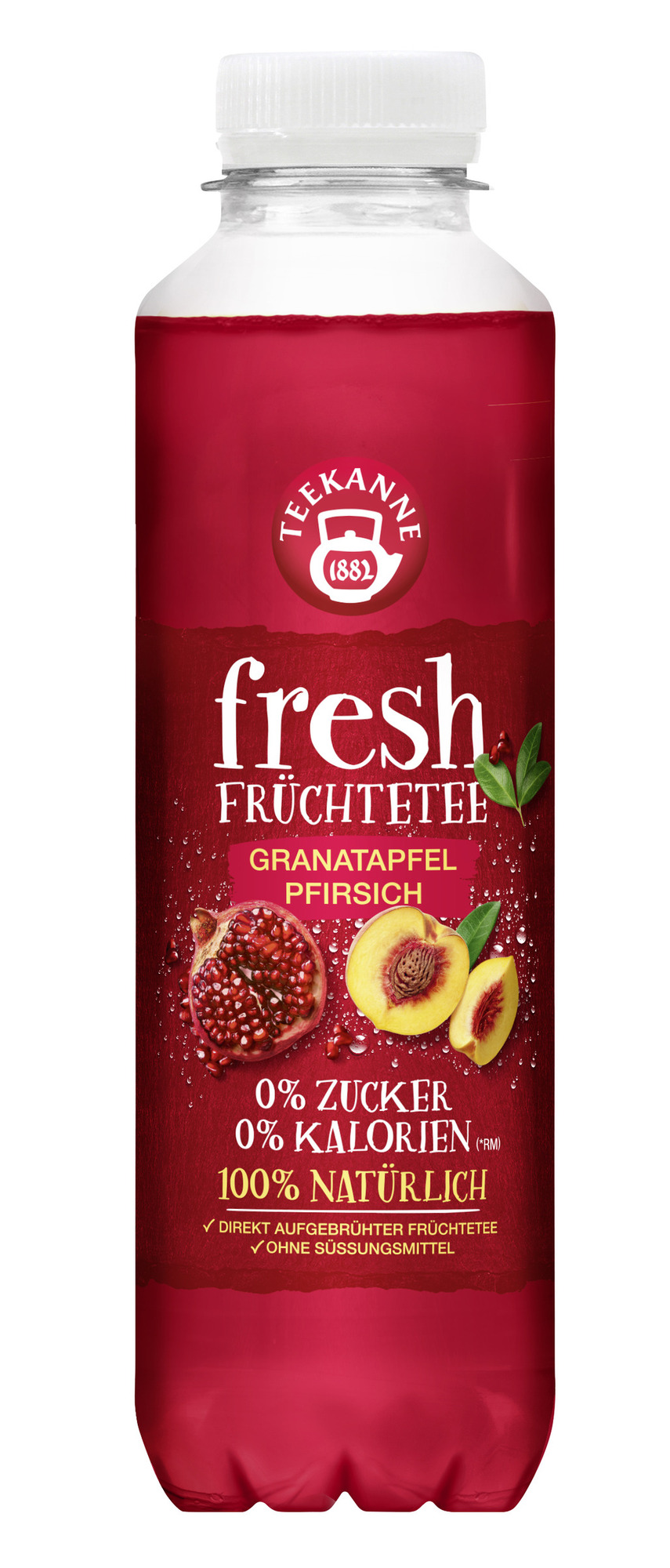 Tee fresh Granatapfel-Pfirsich 500ml