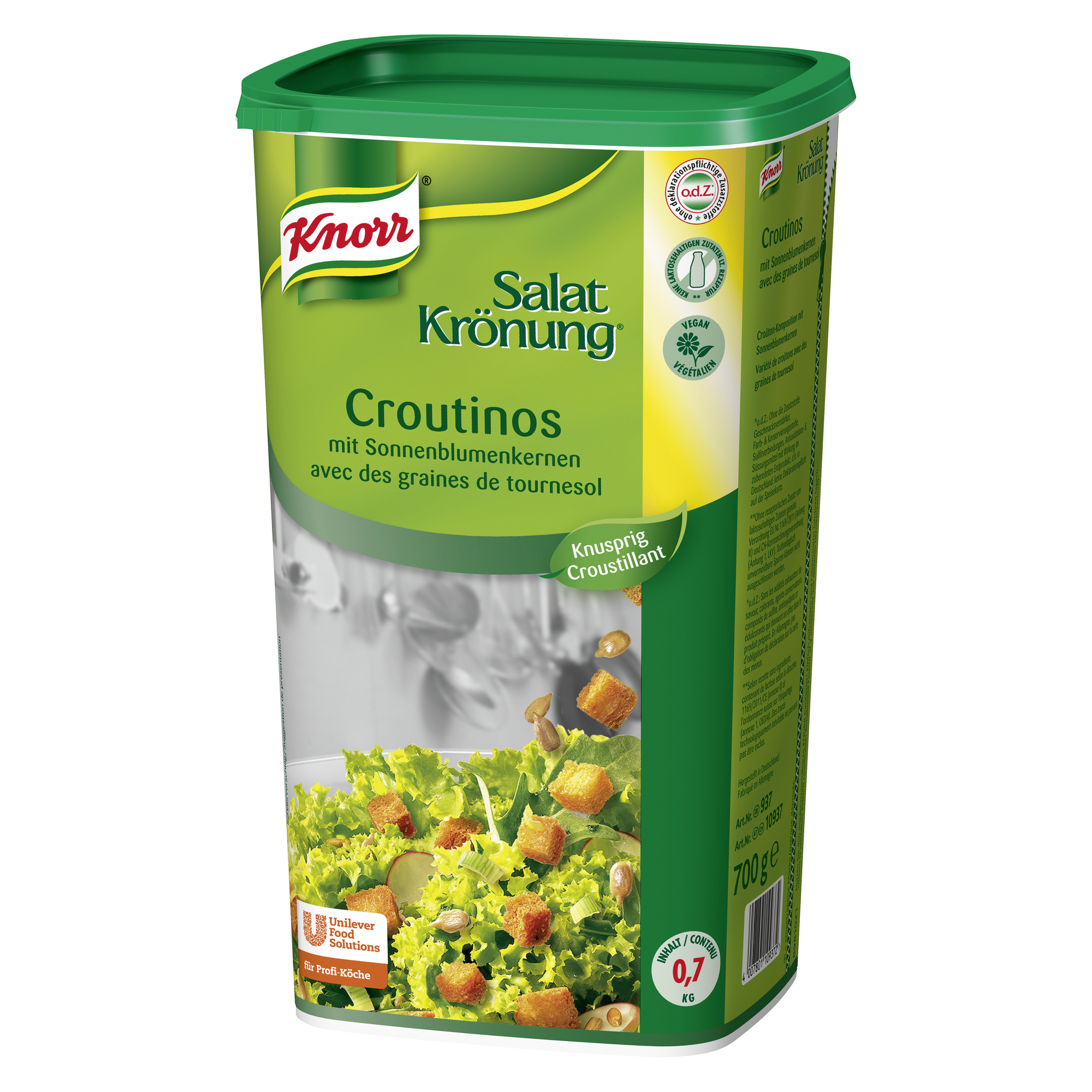 Salatkrönung Croutinos mit Sonnenblumenkernen 700g