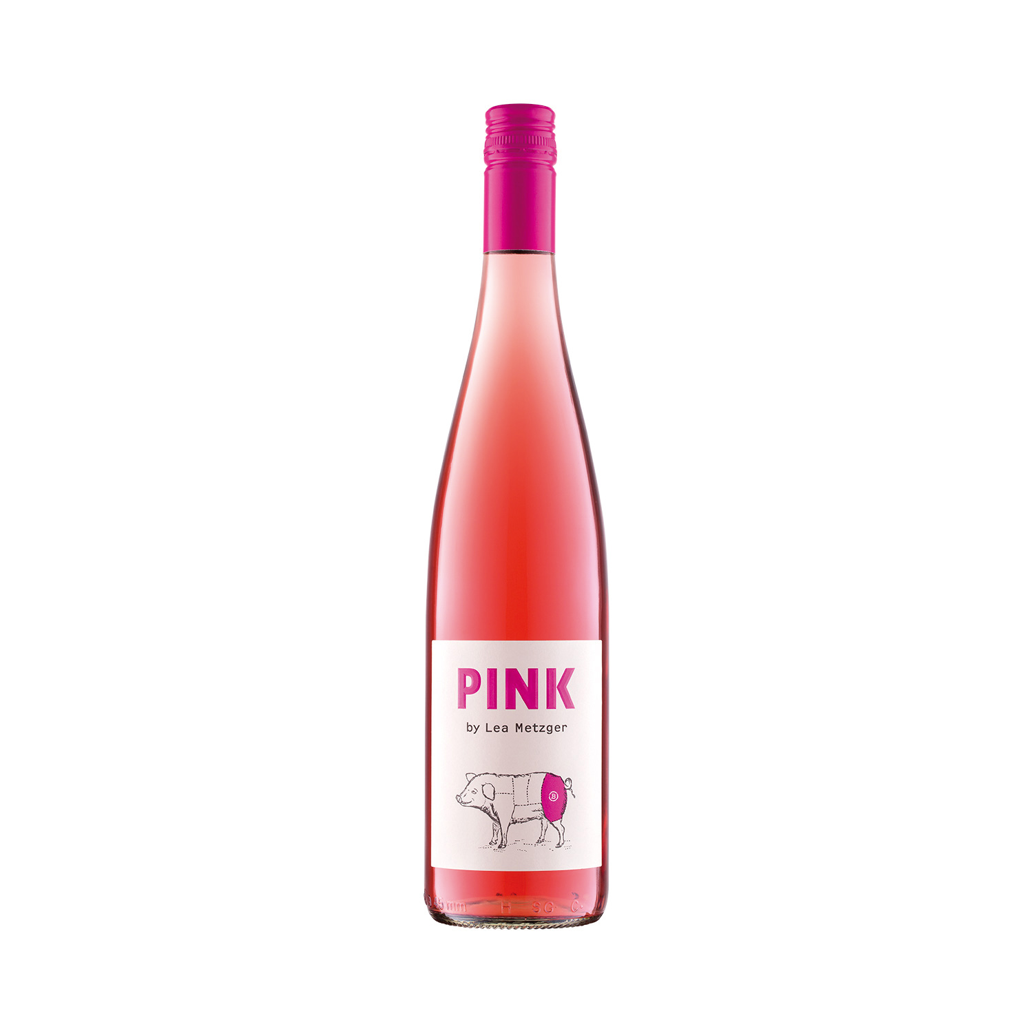 Lea Metzger Pink Rosé feinherb, 0,75Ltr