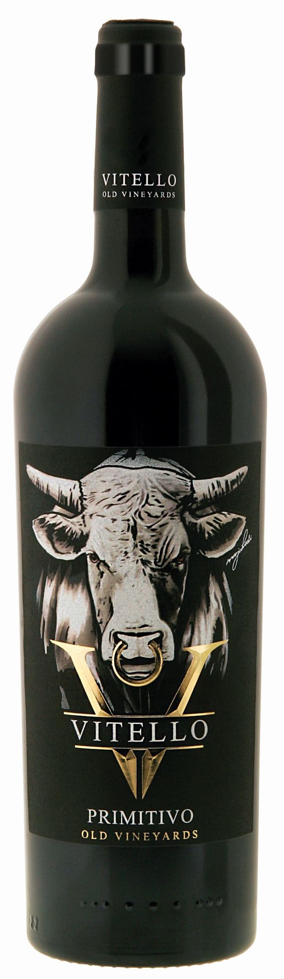 Vitello Primitivo Old Vineyards Puglia , 0,75Ltr