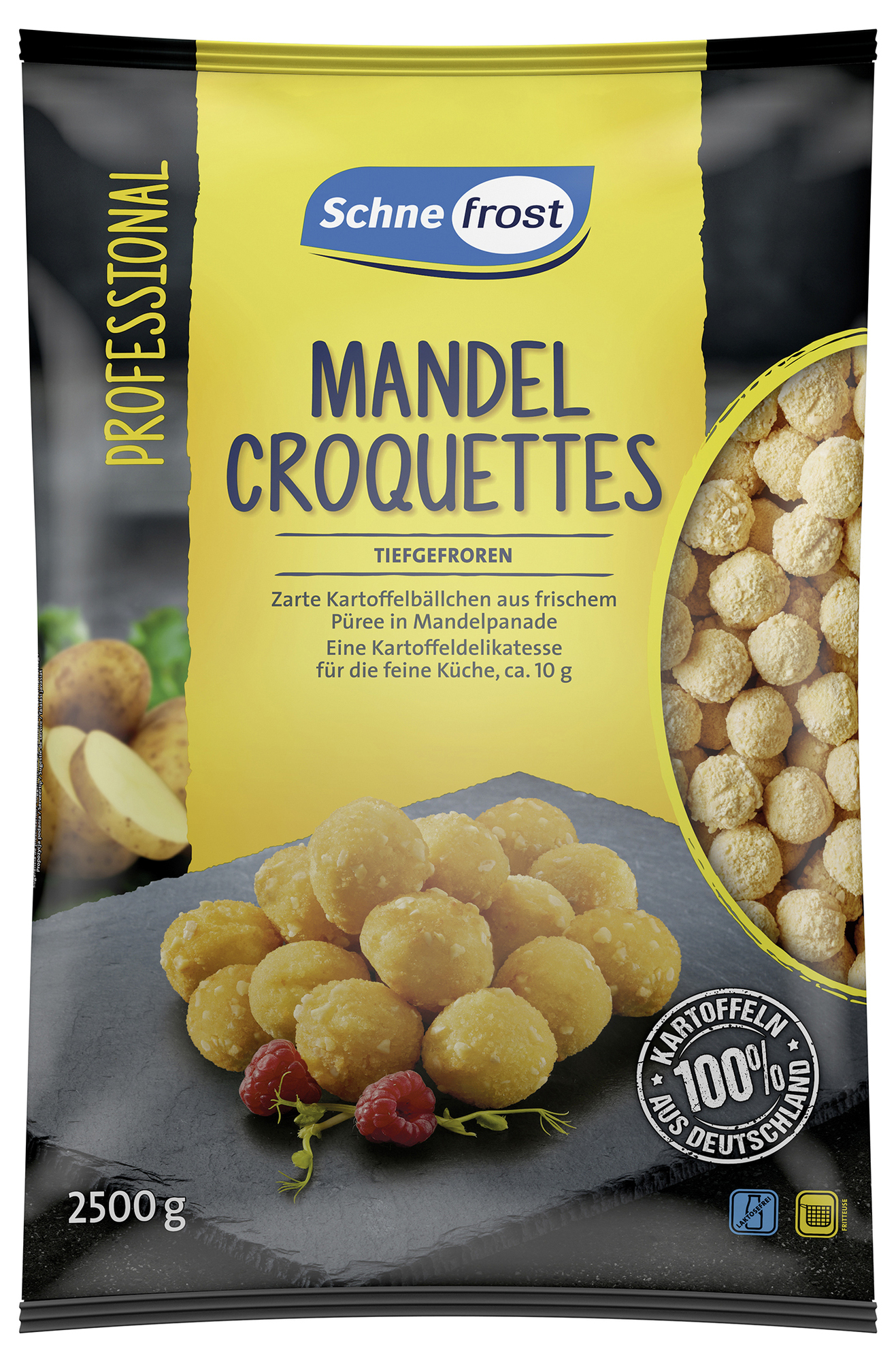 Mandel Croquettes 10g, 2500g