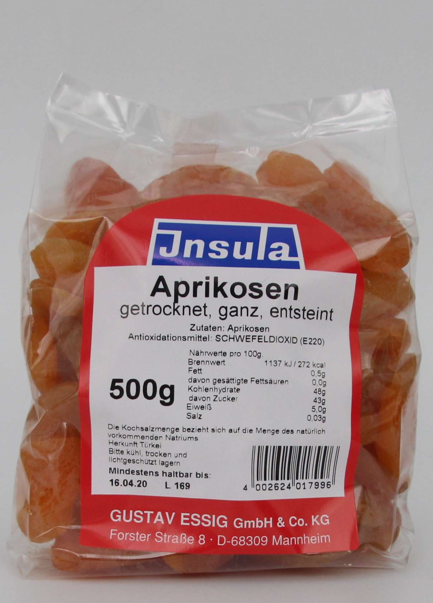 Aprikosen 500g