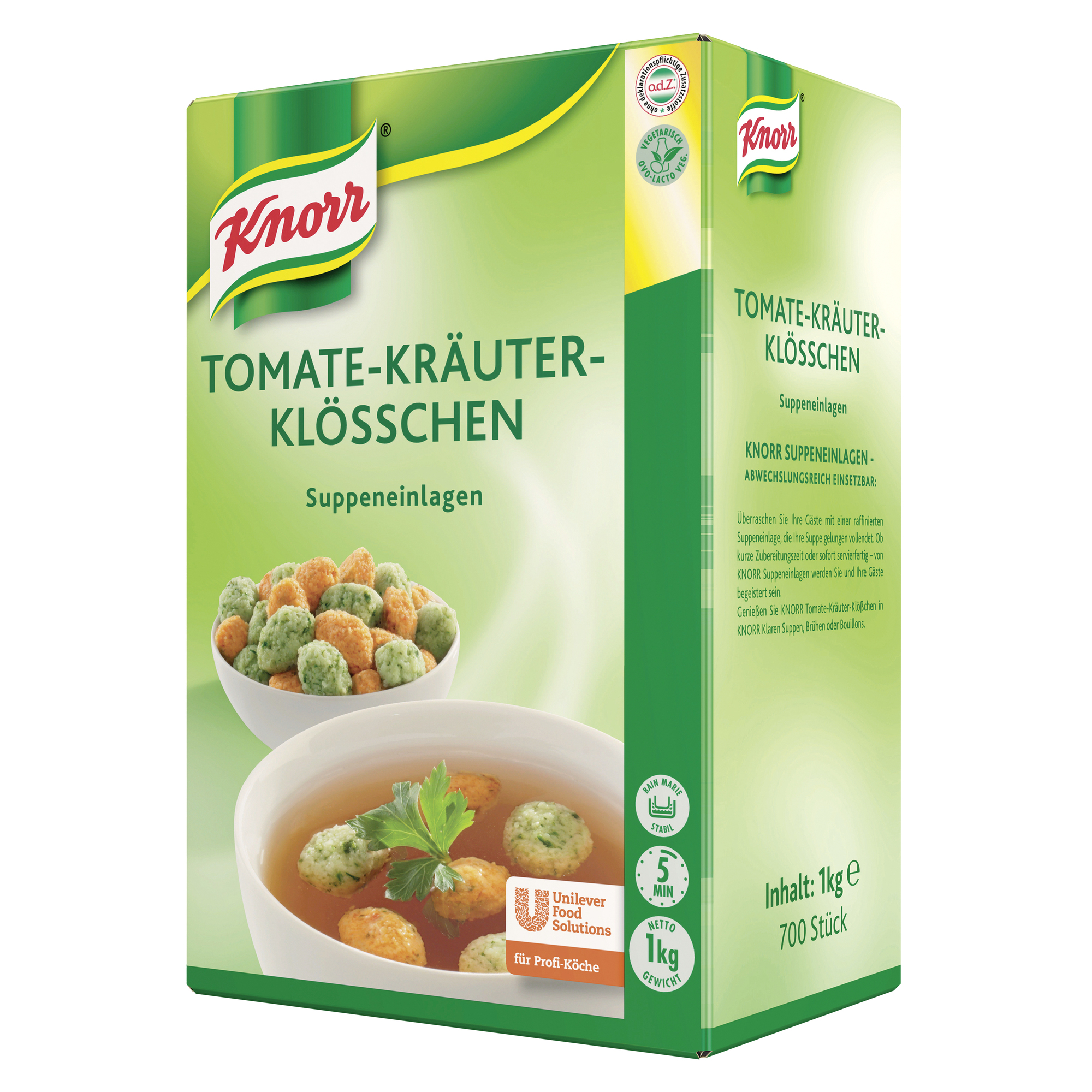 Tomate-Kräuter-Klösschen 1000g