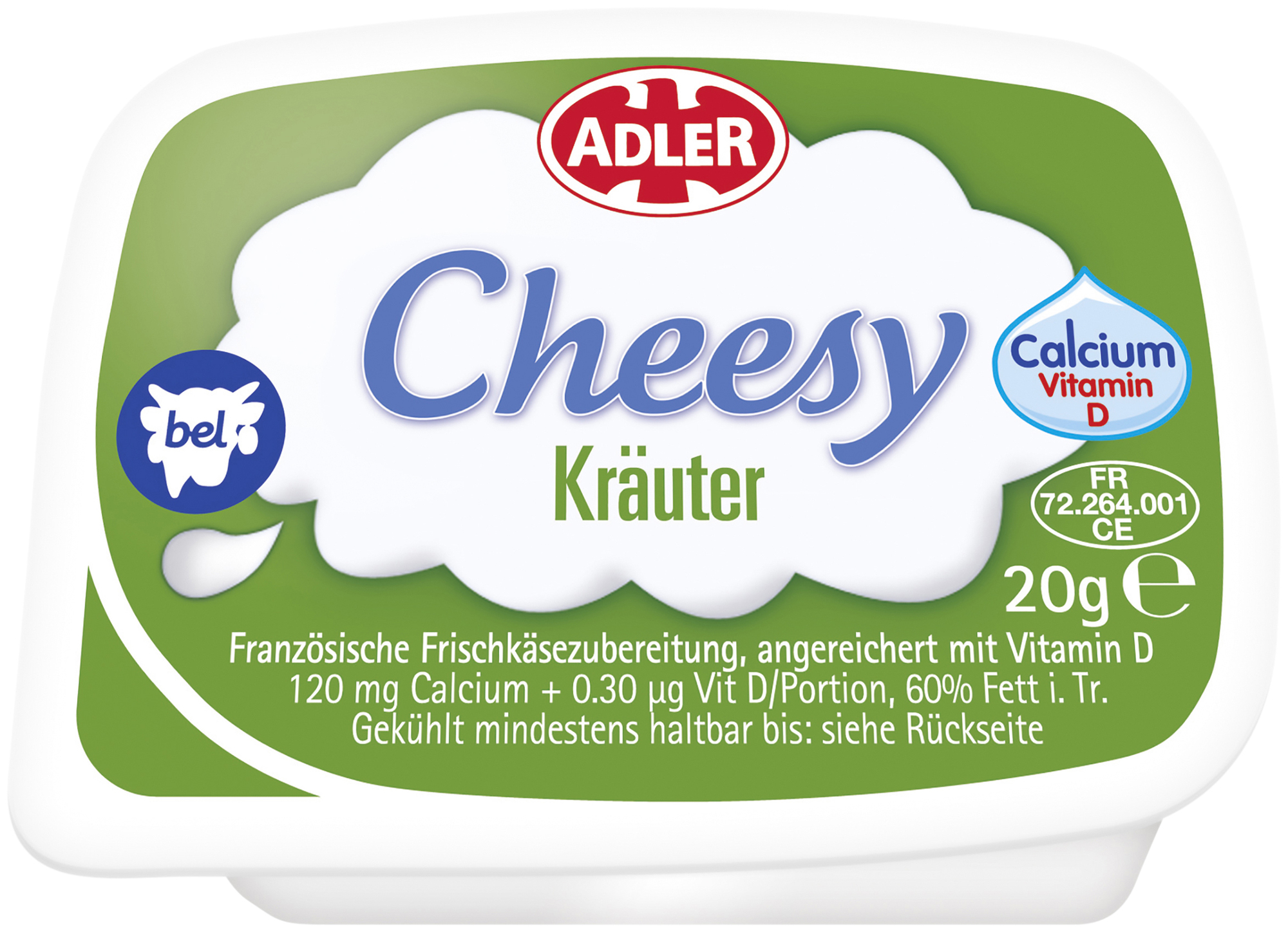 Frischkäse Cheesy Kräuter 20g
