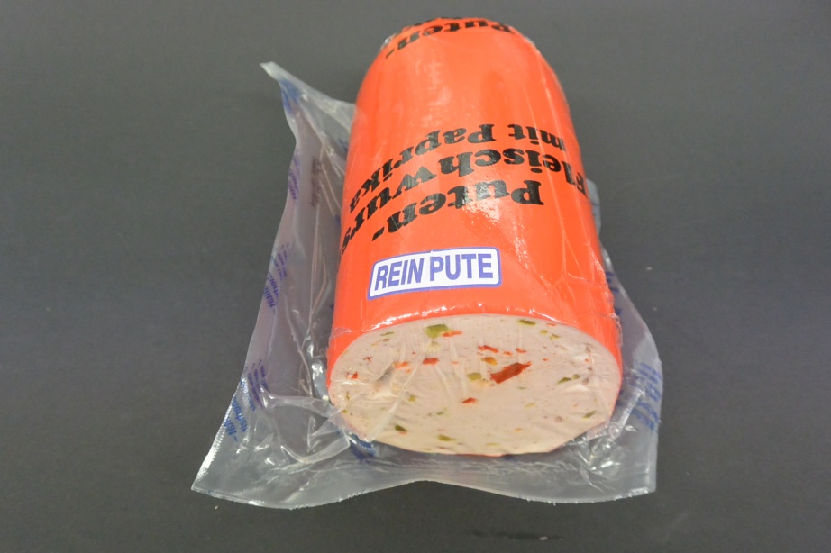 Puten-Fleischwurst mit Paprika 1/2 Stücke ca. 1400g