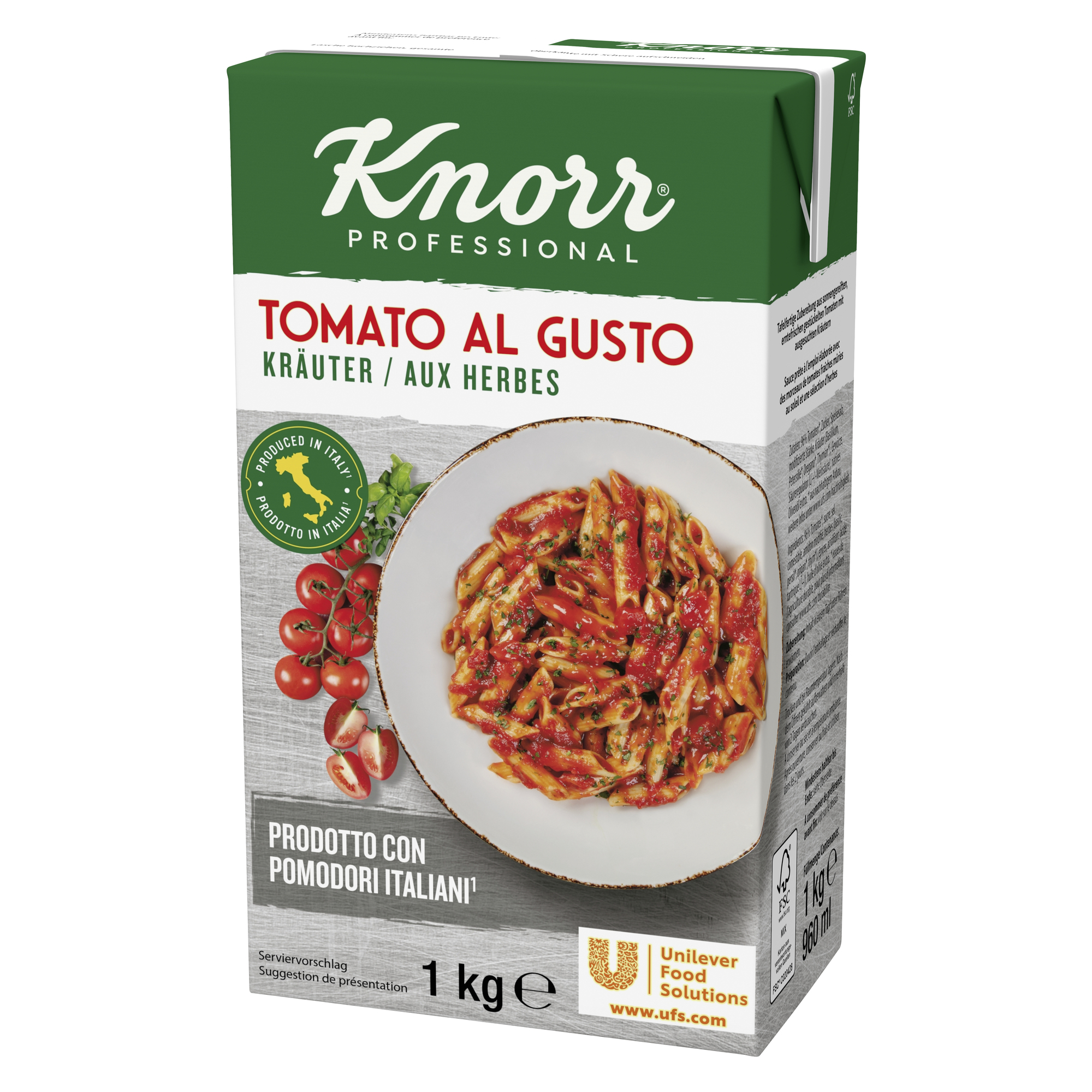 Tomato al Gusto Kräuter 1000g