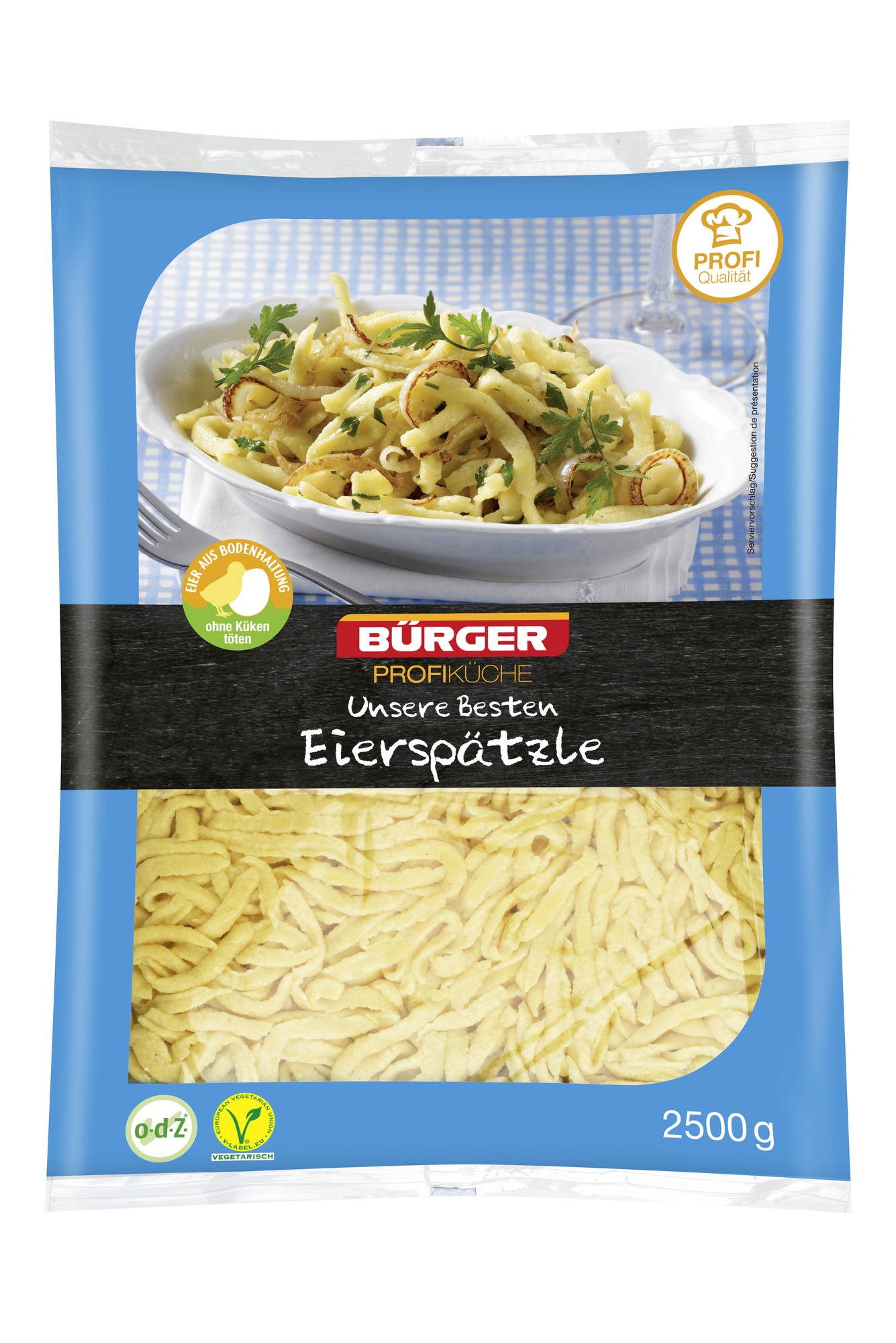 Unsere Besten Eierspätzle - Profi Qualität - 2500g