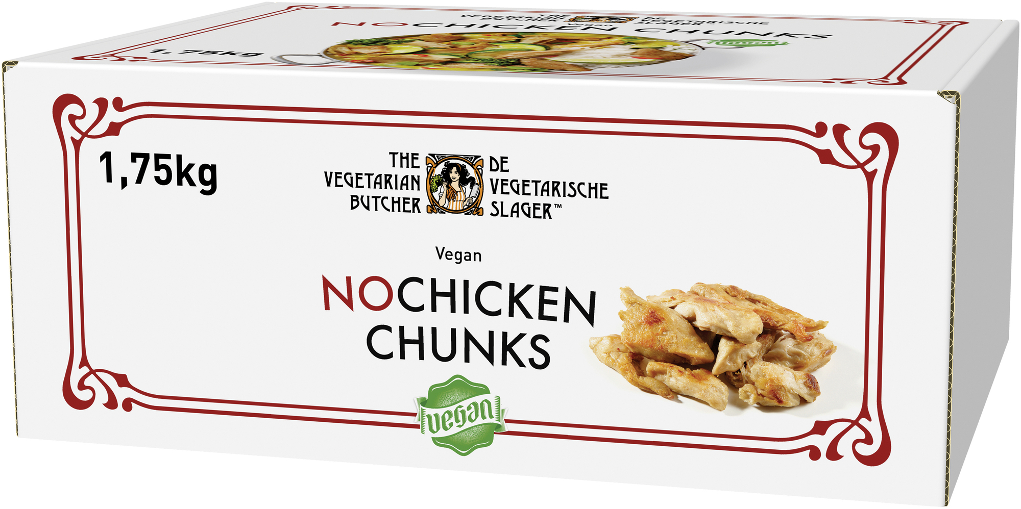No Chicken Chunks 1750g