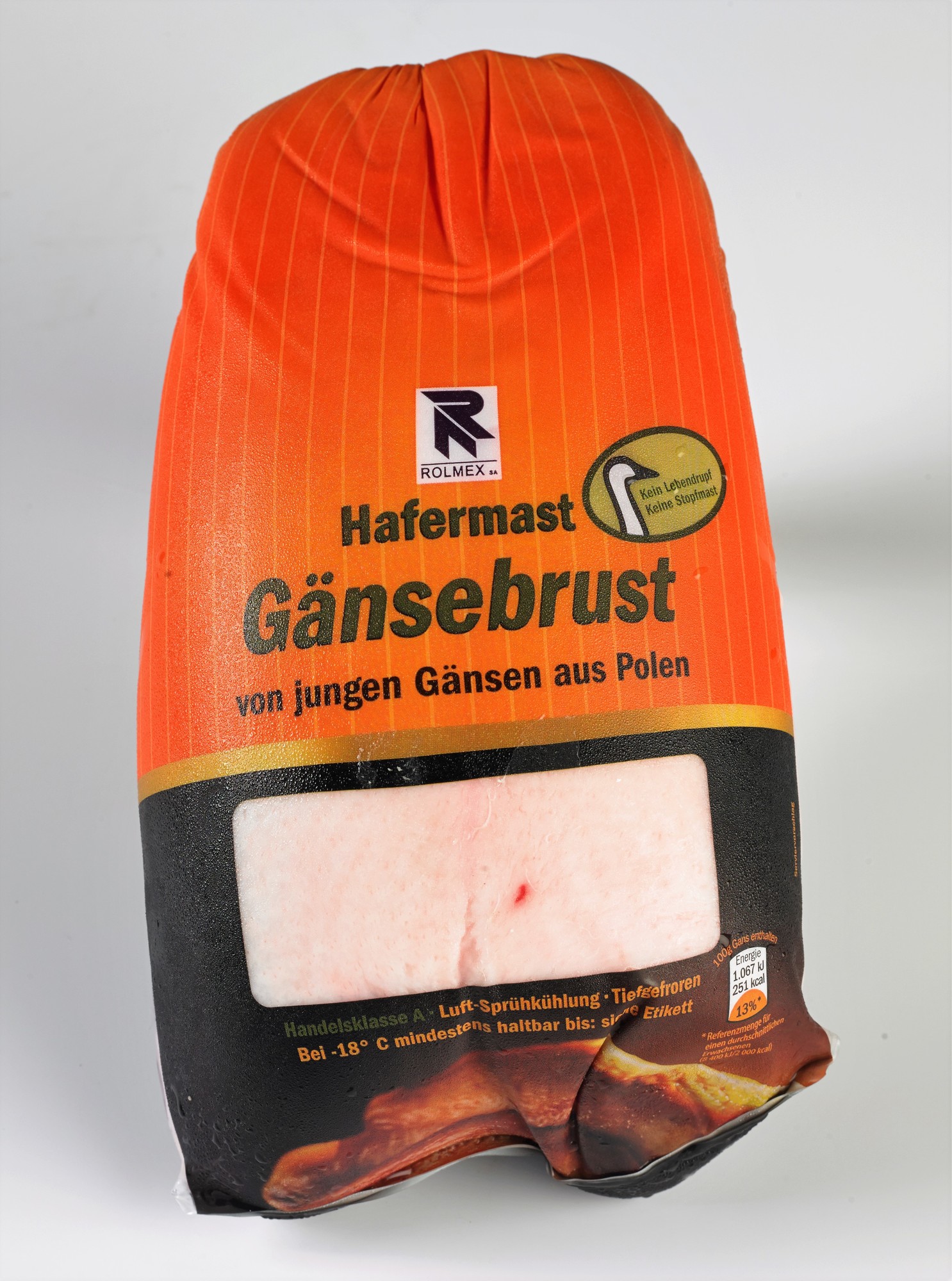 Hafermast Gänsebrust Polen 800g