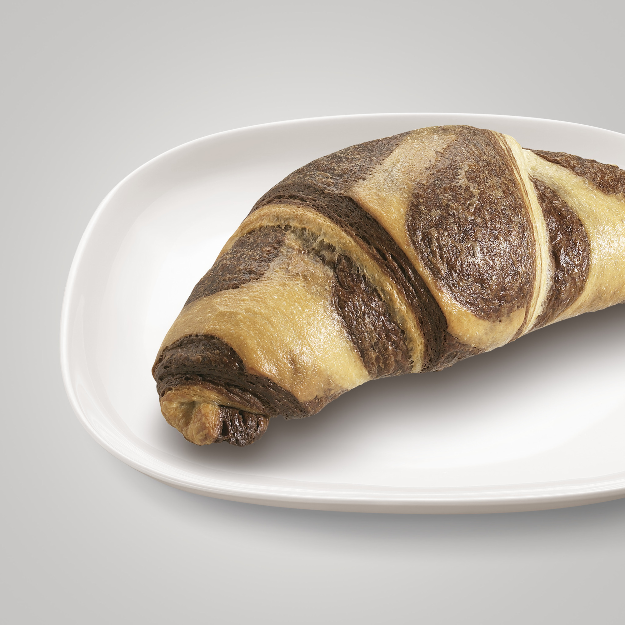 Marmor-Croissant mit Milchcreme und Schokolade 115g