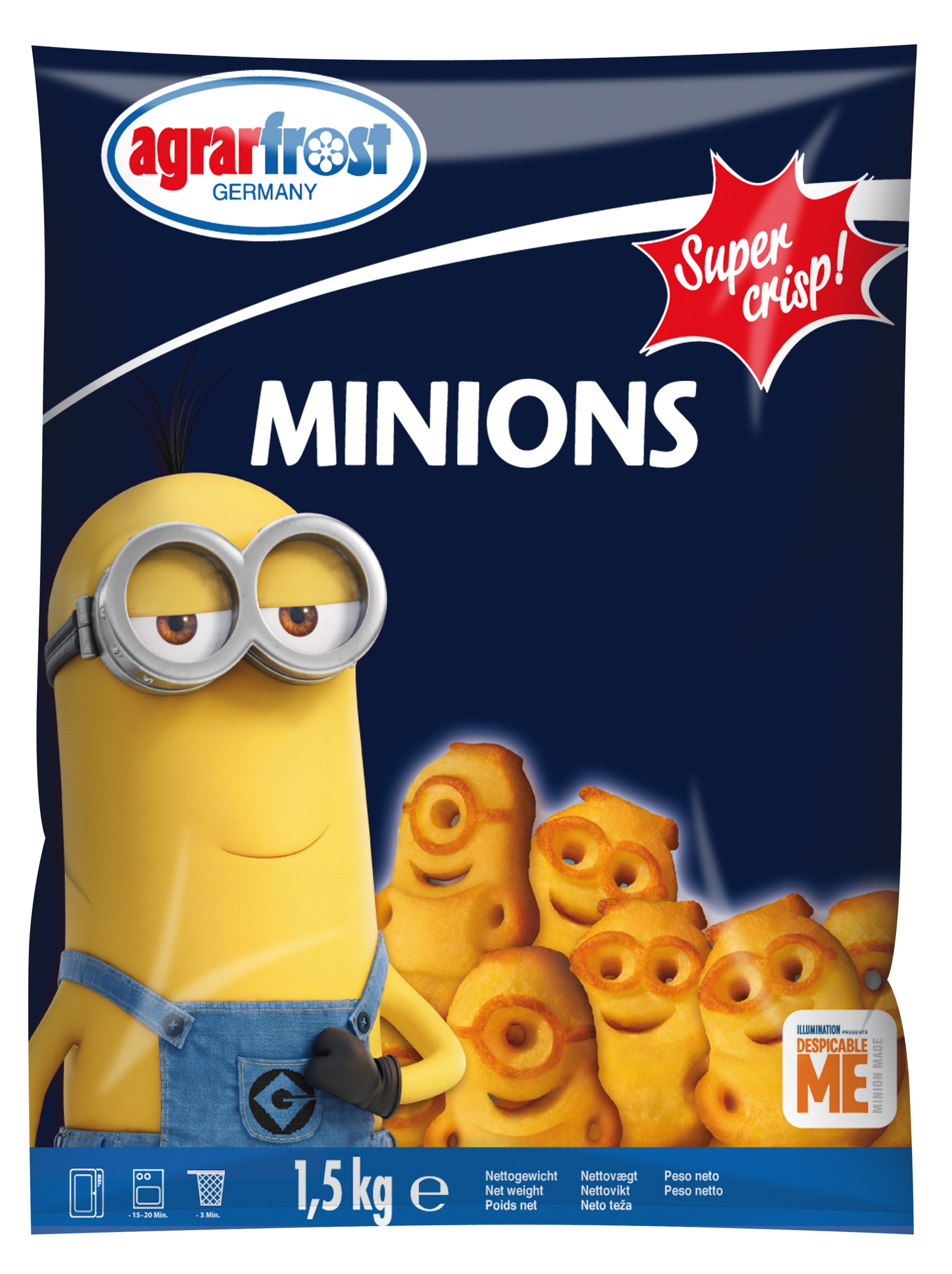 Professional Minions Kartoffelfiguren 1500g