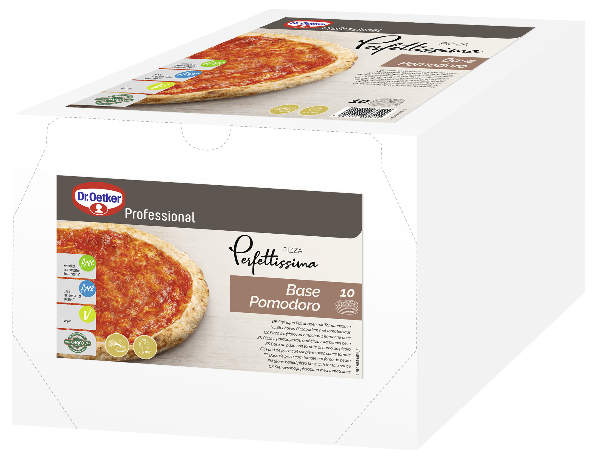 Pizza Perfettissima Base Pomodore 285g