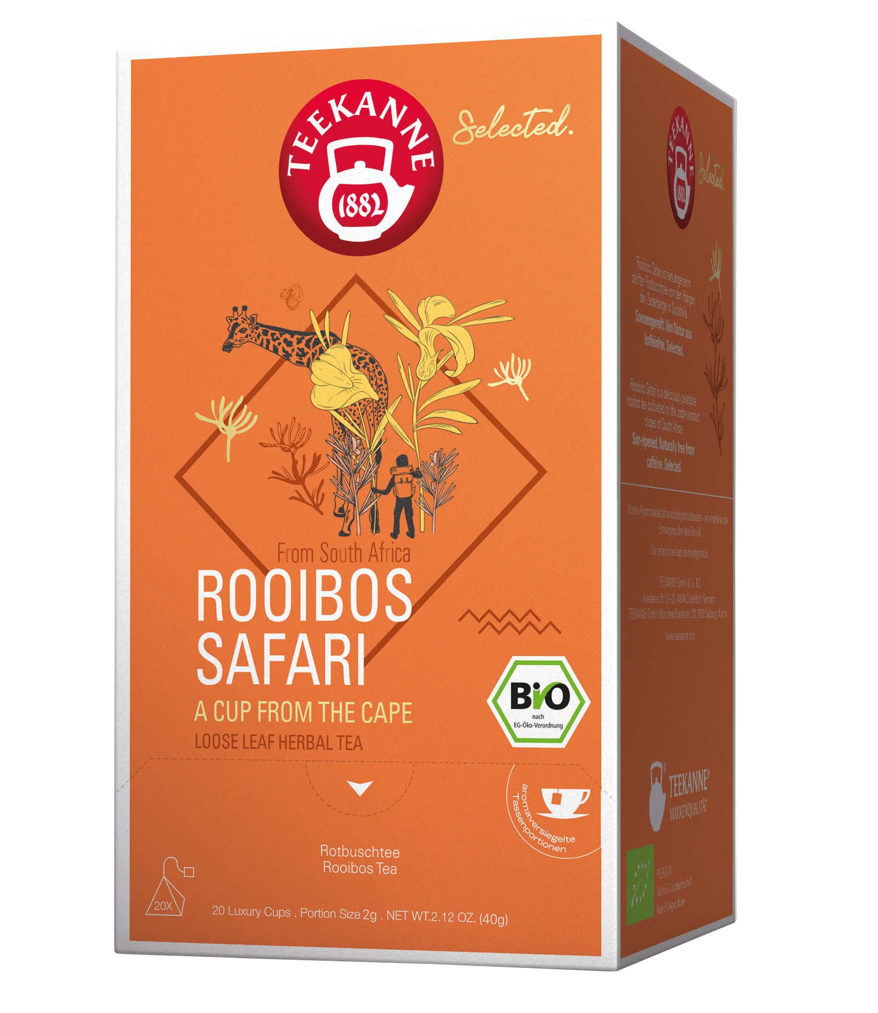 BIO Tee Luxury Cup Rooibos Safari 20er