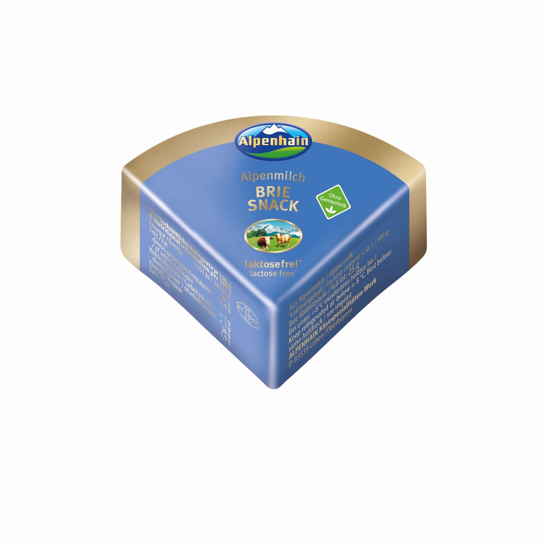 Alpenmilch Brie-Snack 45% Fett i.Tr. 25g
