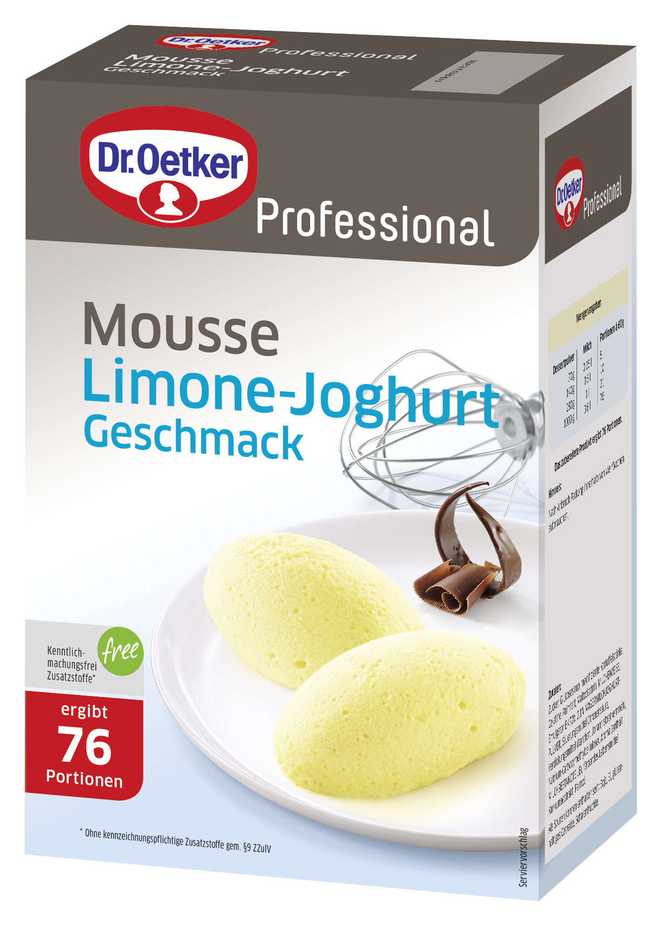 Mousse Limone-Joghurt 1000g