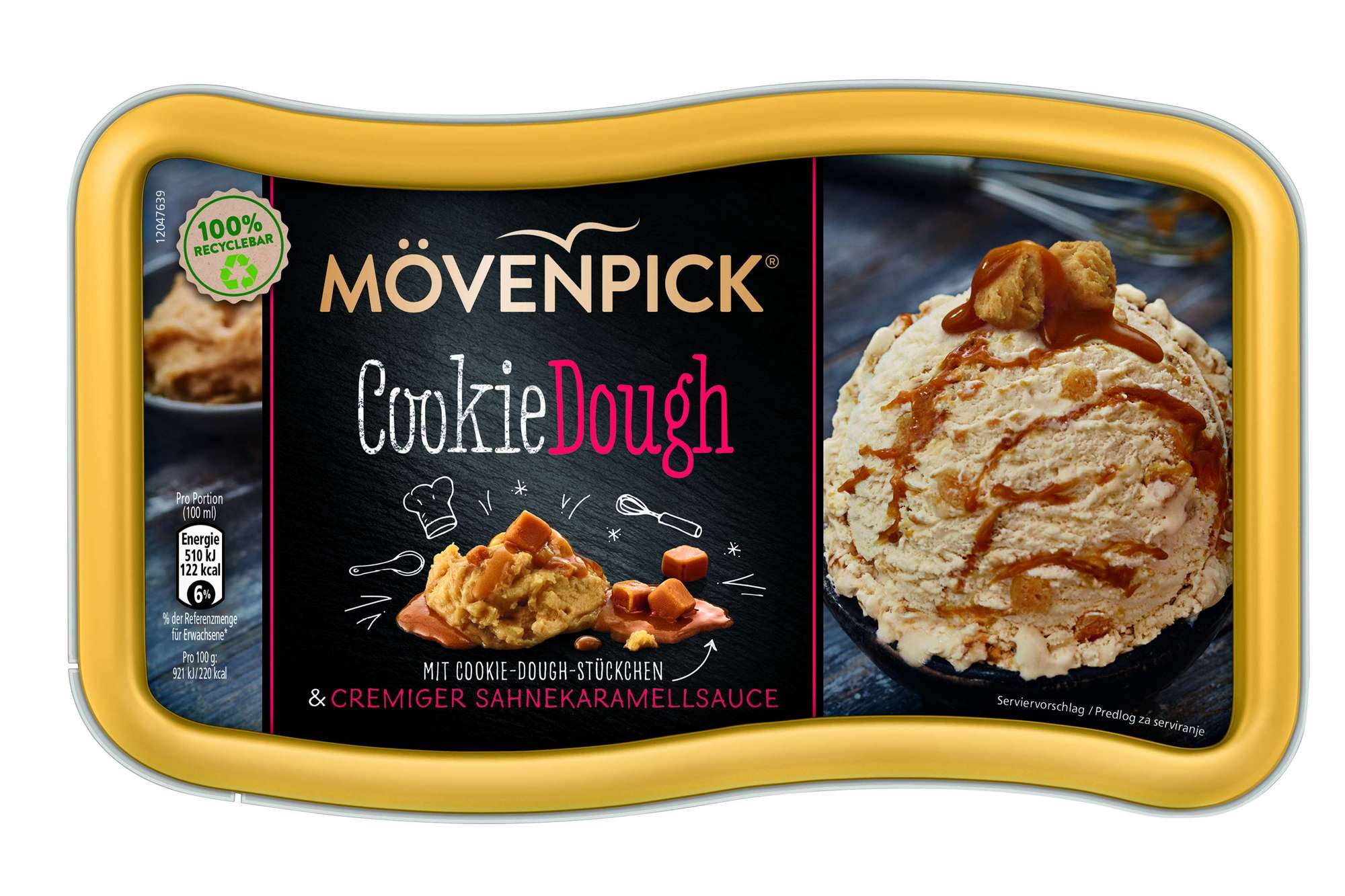 Cookie Dough Eis 850ml