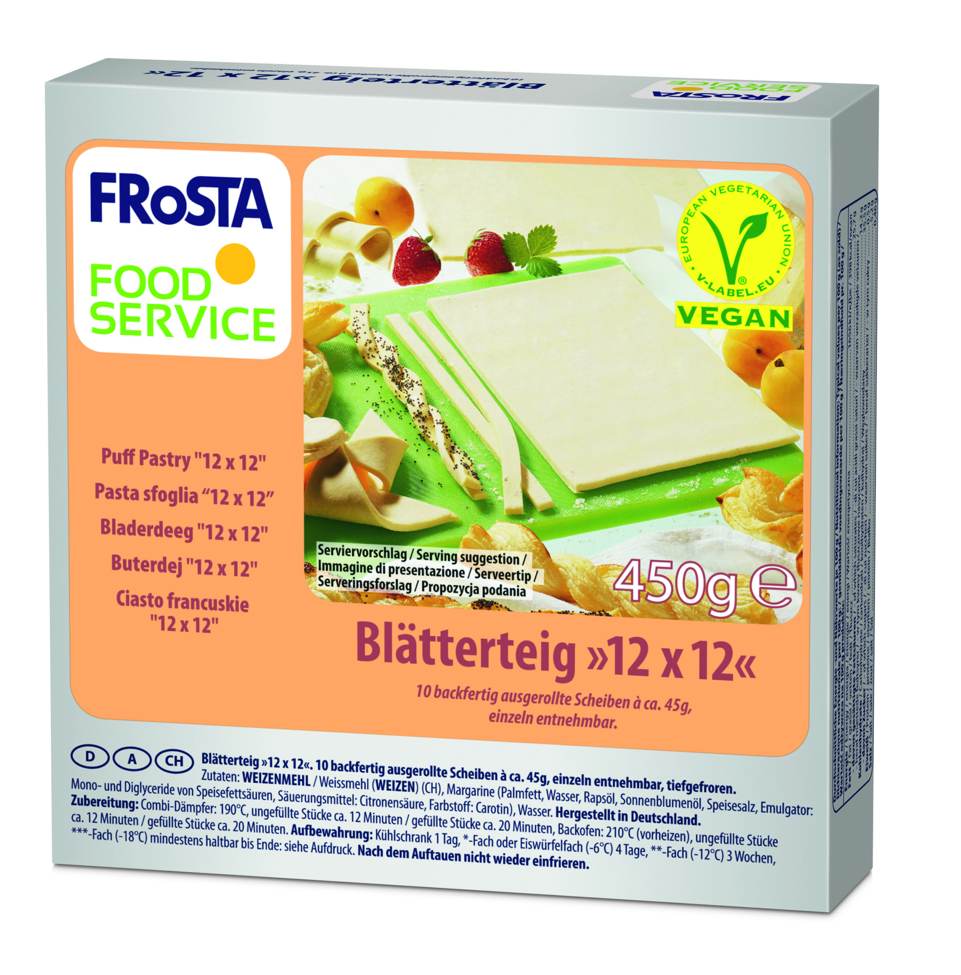 Blaetterteig 450g