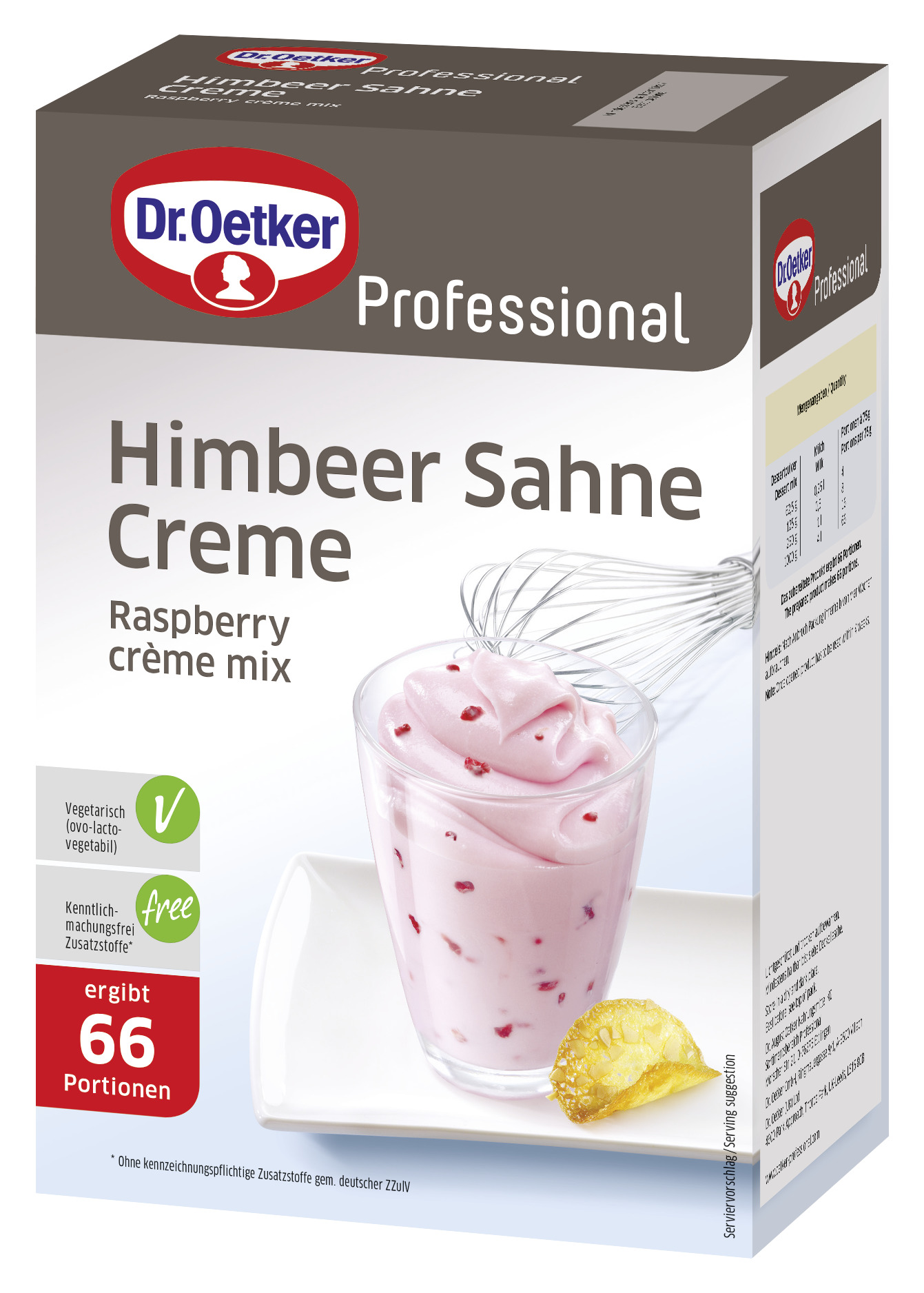 Himbeer-Sahne-Creme 1000g