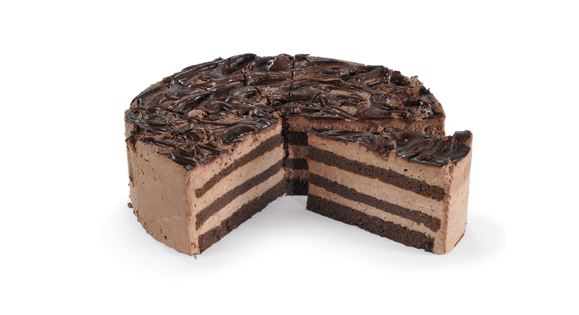 Schoko-Mousse-Torte 1900g