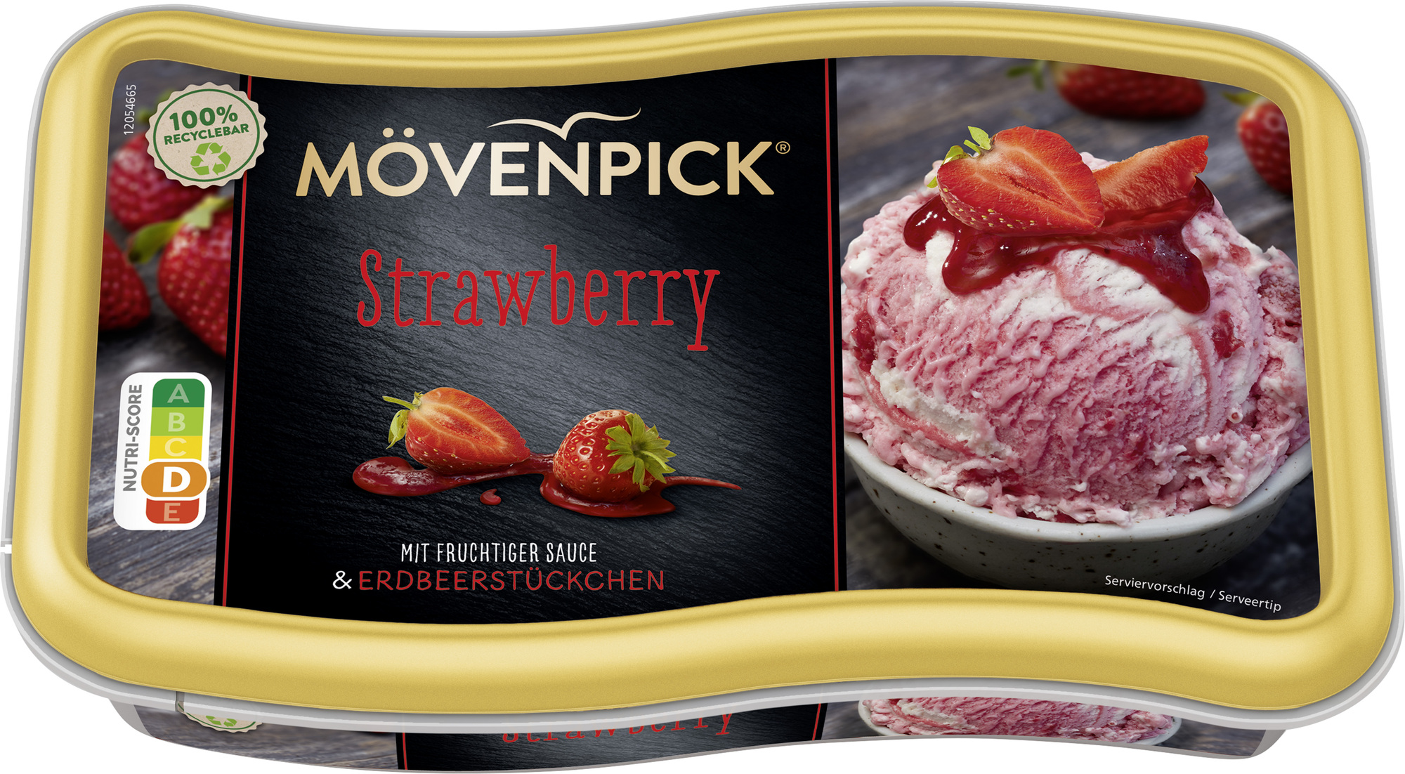 Strawberry Cream Eis 850ml