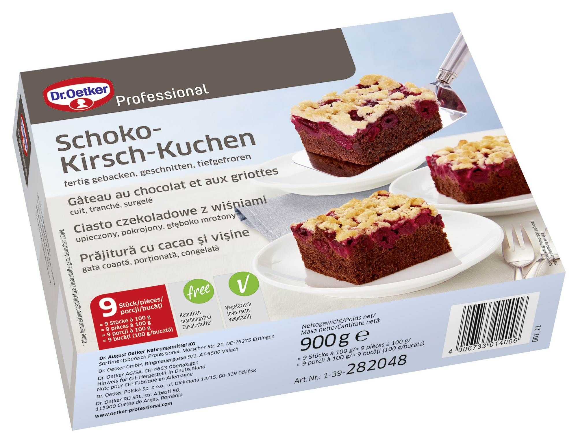 Schoko-Kirsch-Kuchen 900g