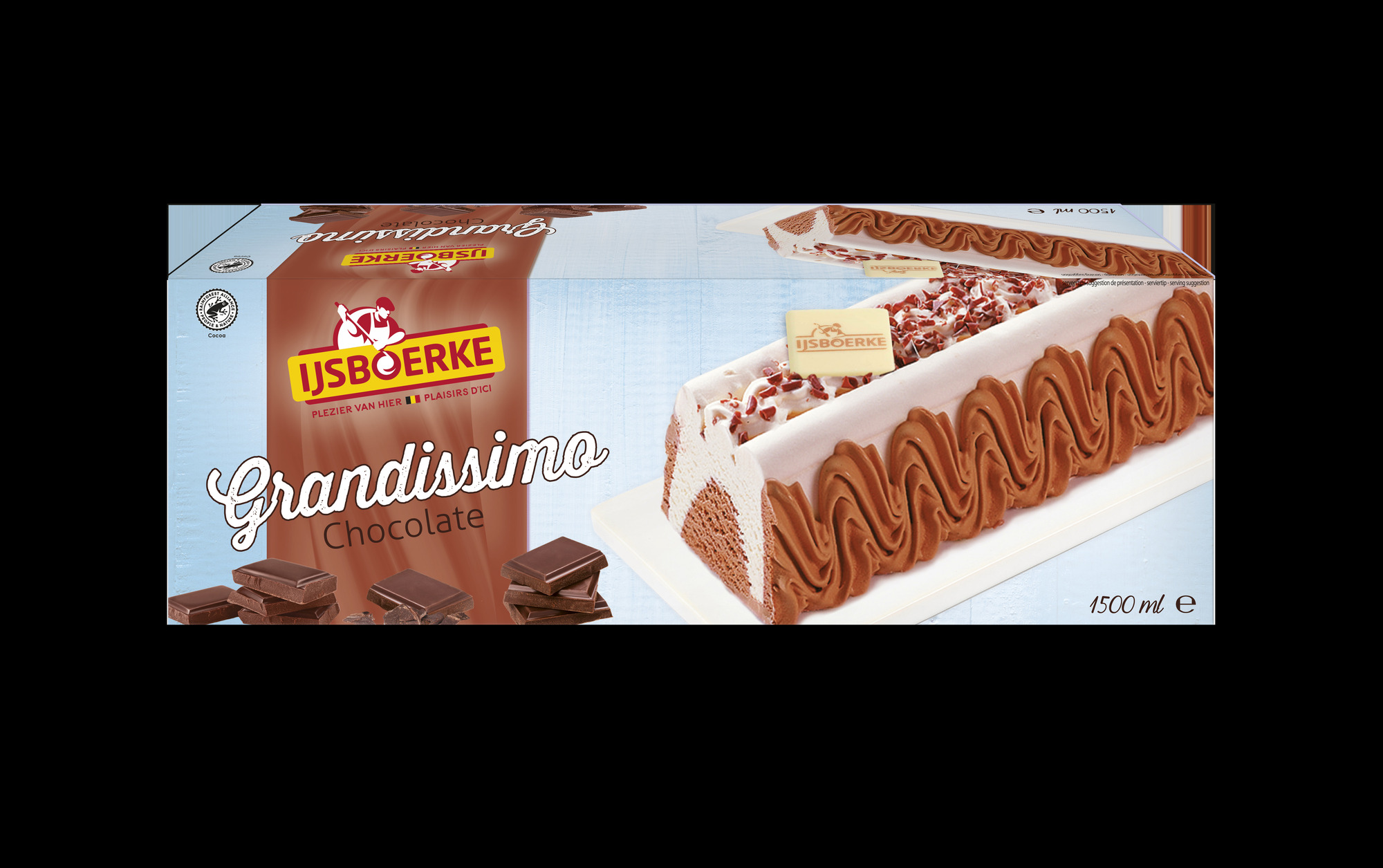 Grandissimo Vanille-Schokolade 1500ml