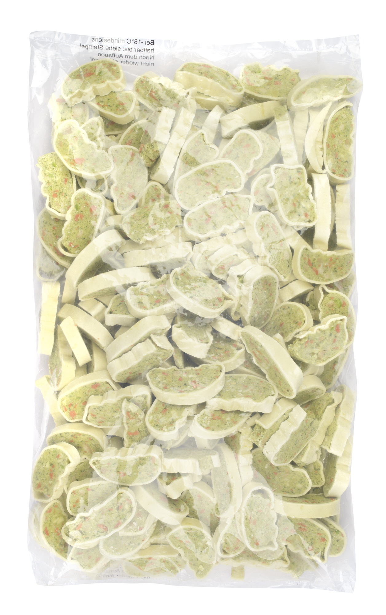 Gemüsemaultaschen geschnitten 6000g
