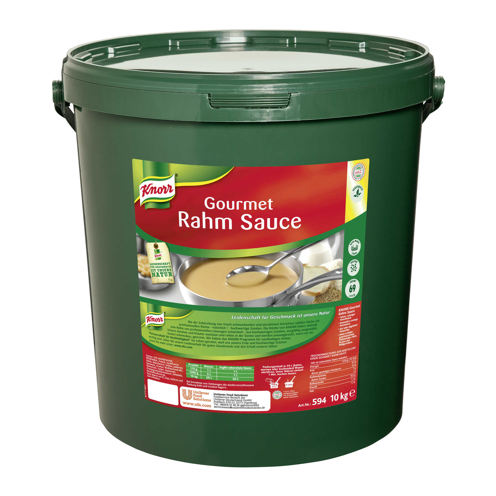Rahm Sauce 10kg