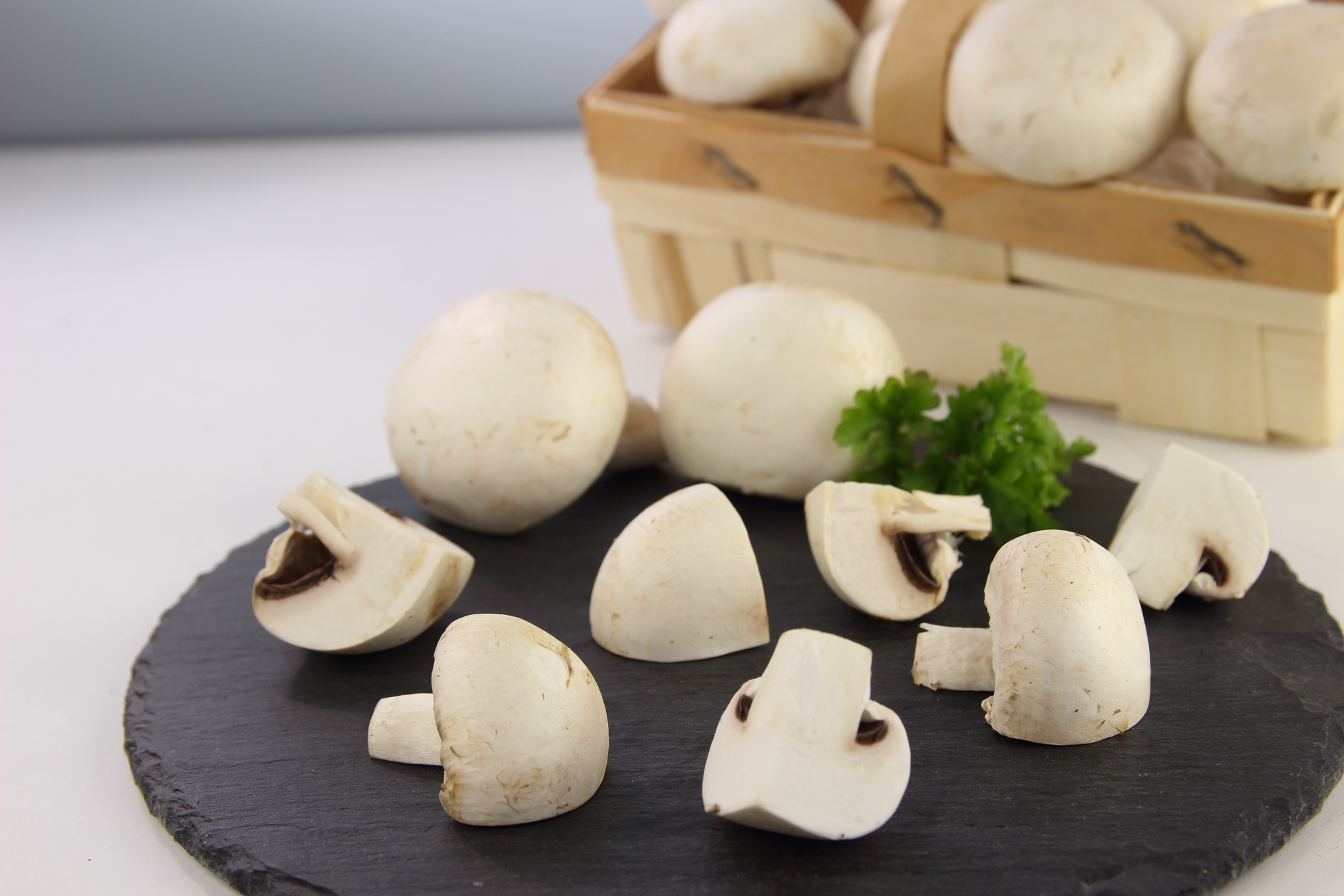 Champignons geviertelt 2500g