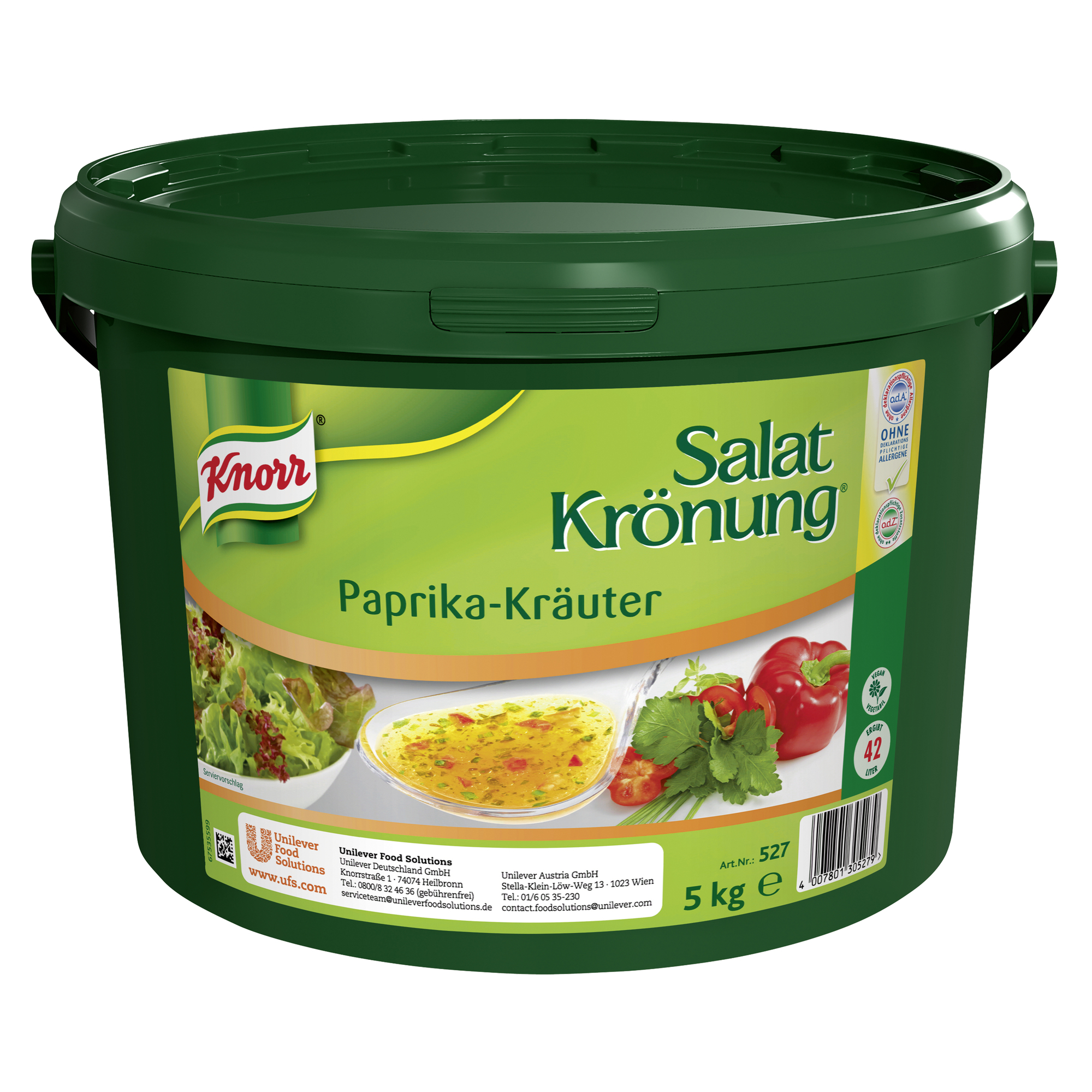 Paprika-Kräuter Dressing 5000g