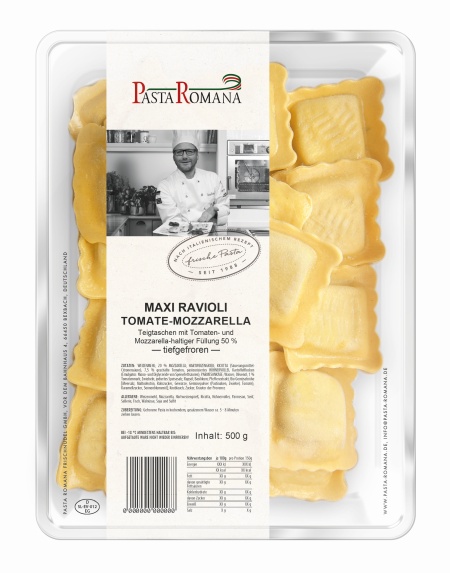 Maxi Ravioli Tomate Mozzarella-Füllung 500g