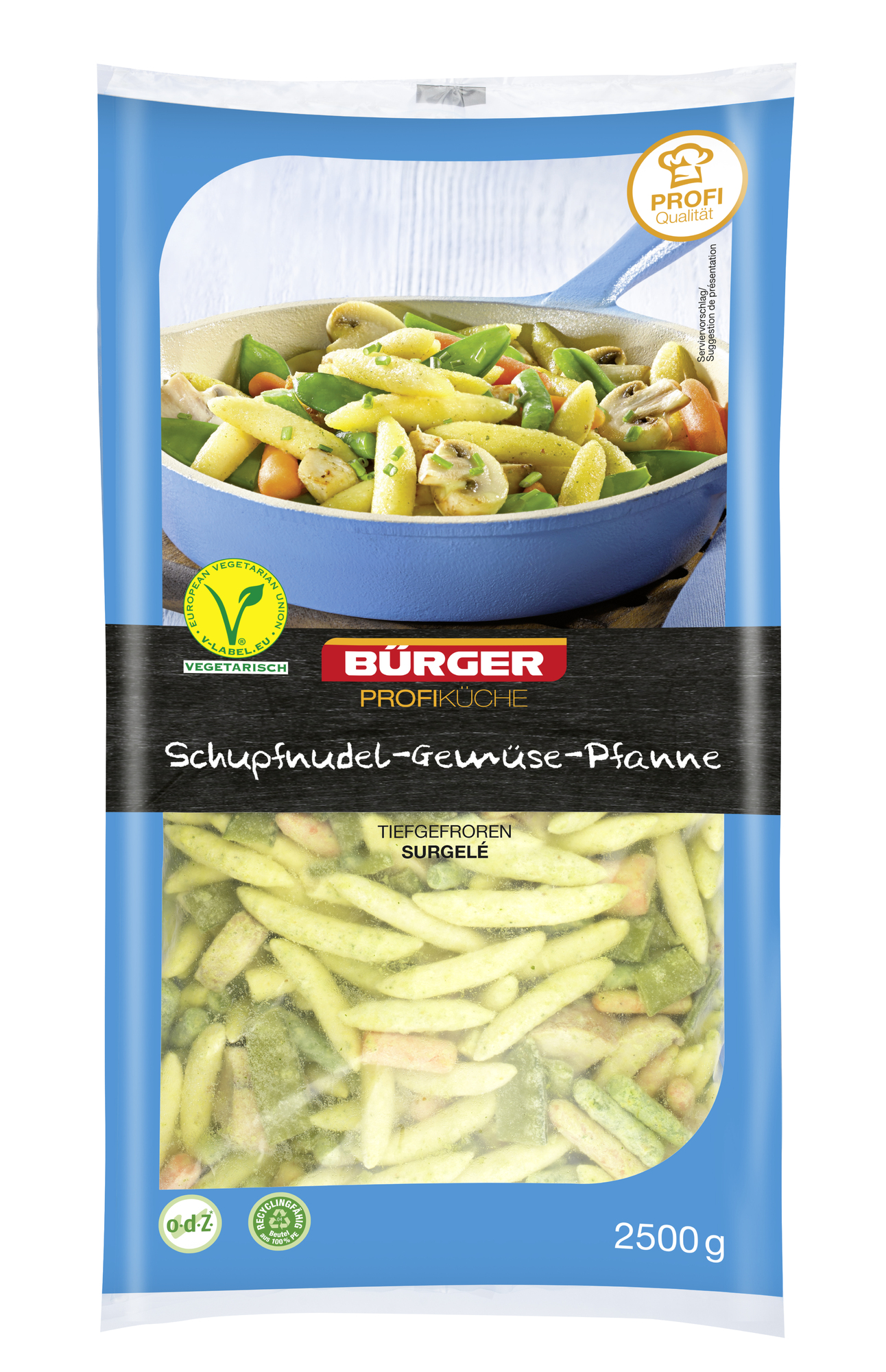 Schupfnudel-Gemüse-Pfanne 2500g